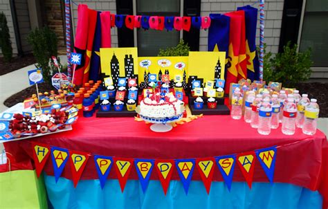 superhero table decorations|Amazon.com: Superhero Party Table Decorations.